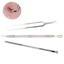 3Pcs Stainless Steel Facial Acne Spot Pimple Remover Extractor Tool CleanserS Gw