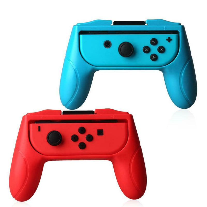 1 Set Left + Right ABS Hand Grip Stand Support Holder for Nintendo Joy-Con