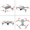 Low Noise Drone Accessories ABS Paddle Mark Propeller for DJI Mavic Air