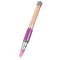 Fashion Manicure Nail Pusher Pens Alloy Diamond Body Quartz Stone Main Scru O4E1