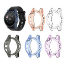 2x Black Silicone Smart Watch Screen Case For  Fenix 5S Shockproof