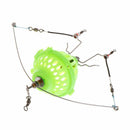 Fishing Alarm Automatic Launcher Spring Up Bait Cage Lazy Pitcher Trap Feeder