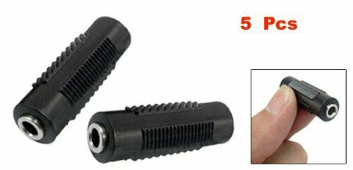 5 x 3.5mm Female to 3.5mm Female Coupler Adapter Connector B2W2