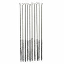 28cm 8mm Diameter Spiral Twisted Steel Wire Tube Clean Brush 10pcs Z8M8