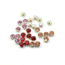 50pcs Lot Claw Sew On Rhinestones Beads Embellishments Sewing Crafts 8mm