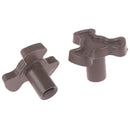 2Pcs 17mm Microwave Oven Turntable Roller Guide Support Coupler Tray Shaft O Kw