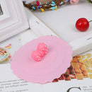 Fruits Adorn Water Drinking Cup Lid Silicone Anti-dust Bowl Cover Cup Seal Gl BX