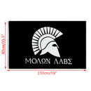 Hanging 90*150cm Come and Take it Greek Spartan Molon Labe Flag Decor 3x5 Ba Gw