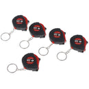 Retractable Ruler Tape Measure Key Chain Mini Pocket Size Metric 1m/3.28Ft/39"OZ