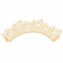 100pcs Lace Hollow Cupcake Liners Bake Cake Paper Cups for Cake Decoration