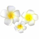 3 Pcs Hawaiian Plumeria Flower Headpiece Hairpin Barrette Hair Clip Accesso