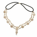 Womans Fashion Tassel Metal Beads Head Chain Head piece Boho Hair Band Jewe
