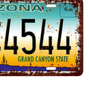 Car License Retro Metal Tin Sign Plaque Picture Bar Pub Man Cave