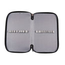 Student Pen Pencil Case 3 Layer Oxford Brush Holder Makeup Pouch Storage Ba P2F7