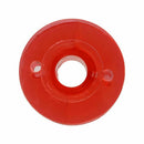 Ideal 25 Empty Bobbins Sewing Machine Spools Colorful Plastic Case Storage Z4B3