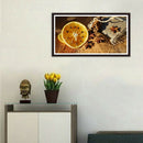 5D DIY Full Drill Diamond Painting Lemon Cross Stitch Embroidery Mosaic Kit