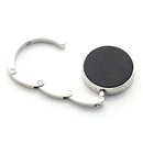 Bag Hook Bag Holder Handbag Holder Foldable Hook, Round Flower Pattern B3O2