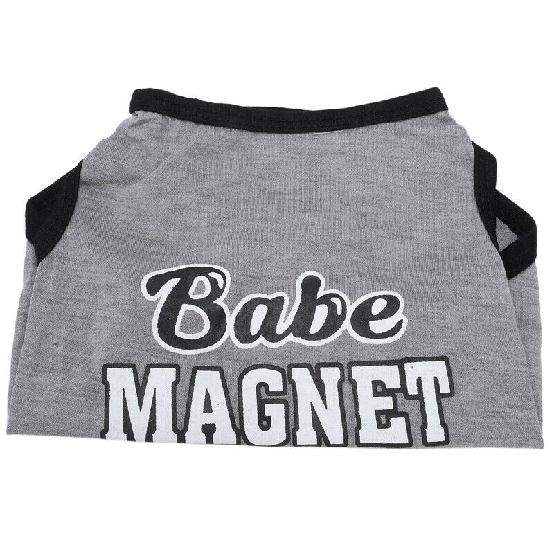 Fashion Dog Cat Pet Puppy T-Shirt Pet Clothes Shirt Dog Coat Costume Dress  J7B2