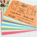 DIY Coffee Rabbit Clear Silicone Seal Stamp Scrapbooking Album Card Decor