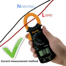 DT3266L Digital Clamp Meter Multimeter Voltage Current Resistance Tester