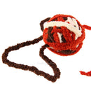 Pet Puppy Cat Dog Chew Toys Colorful Interactive Clean Teeth Wool Rope Ball