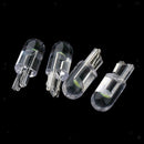 2Pieces 194 T10 DC12V LED Bulb Wedge License Plate Light for Motorbike White