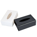 Black Acrylic Tissue Box,Tissue Holder,Tissue Dispenser for Home,Office and N2P4
