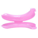 Cute Banana Protector Case Container Trip Outdoor Lunch Fruit Box Storage H R1C6