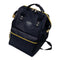 Men Women Backpack Large Capacity Oxford cloth Schoolbag black Q5V2