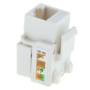 10 Pack Lot CAT6 RJ45 Keystone Jack Inline Coupler - White