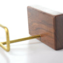 New Copper Coffee Filter Shelf V60 Coffee Filter Stand Wooden Base Best Sel