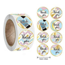 500Pcs Thank You Stickers Wedding Invitation Card Party Handmade Gift Seal SEAU
