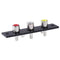 3 way RCA terminal wall panel plate input phono chassis socket audio adap 3C