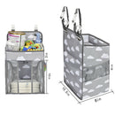 Changing Diaper Caddy Organizer Large Nursery Hanging Storage Bag for Newborn