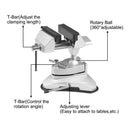 360 degree rotation Suction cup pliers Activity mini table vise Fixing clip