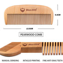 wooden comb natural wood sandalwood super narrow tooth wood combs no static  Z