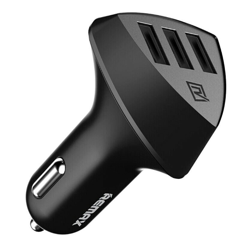 Remax Car 4.2A Mobile Phone Fast Charging 3 Usb Car Battery Tablet Adapter UN7C6