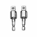 2 Sets Universal Joint Set Ratchet Angle Extension Bar Socket Adapter 360  GXV