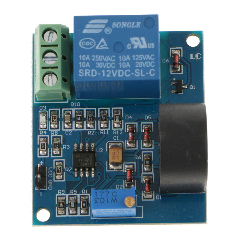 AC Current Detection Sensor Module Switch Output Sensor Module DC 12V