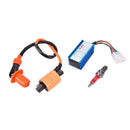 Racing Ignition Coil CDI Spark Plug 150cc 200cc 250cc Engine ATV Quad Dirt Bi!j