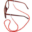 Eyeglasses/Sunglasses/Spectacles Glass Bead Chain Holder Neck Cord 65CM - R V3E3