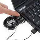 Mini Flexible Vacuum Air Extracting LED USB Cooler Cooling Fan For Notebook %o