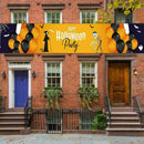 Halloween Banner Porch Sign Indoor Outdoor Hanging Props Decor G3S4