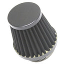 2Pcs 60mm Universal Filter Intake Air Cleaner for Motorcycle ATV Dirt Bike