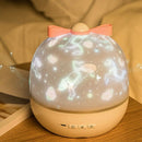 Stars Starry Sky LED Night Light Projector Moon Novelty Table Night Lamp Ba