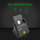 1X(ROCKETEK Usb 2.0 Smart Card Reader Cac Id,Bank Card,Sim Card Cloner Conn