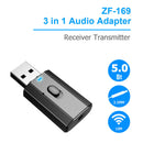 For PC TV Speaker USB Bluetooth Dongle Wireless Audio Transmitter Receiver