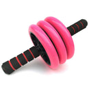 Keep Fit Wheels No Noise Abdominal Wheel Ab Roller With Mat For Exercise Fi