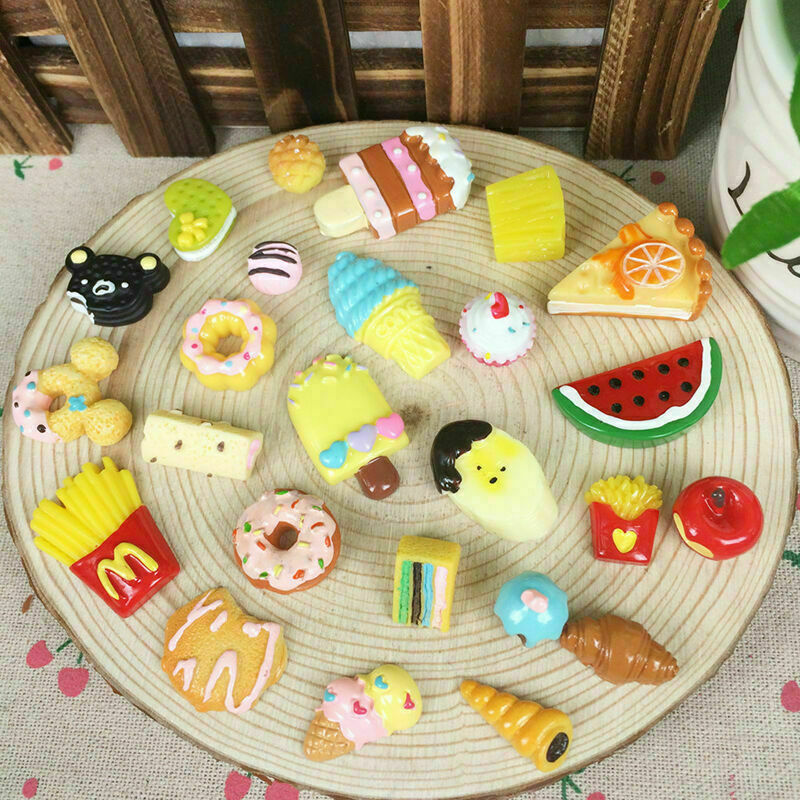 10Pcs Lifelike F food Rilakkuma Charms Squeeze Slow Toys Gift Rising O3Y6