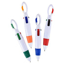 Shuttle Pens Retractable - Pack Of 12, Four Neon Color Pens in One,With Car E4B6